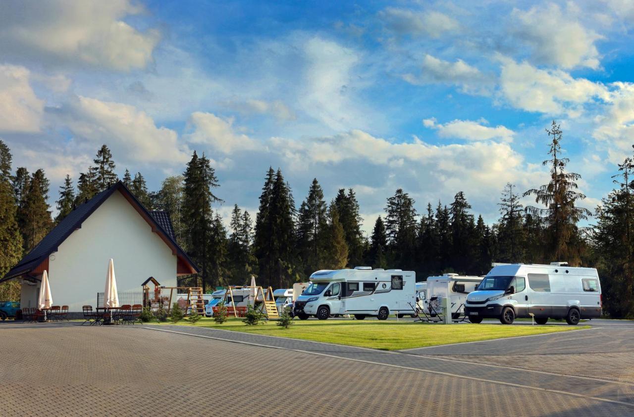 ホテル Camp Goracy Potok - Parcele Kamperowe シャフラリ エクステリア 写真