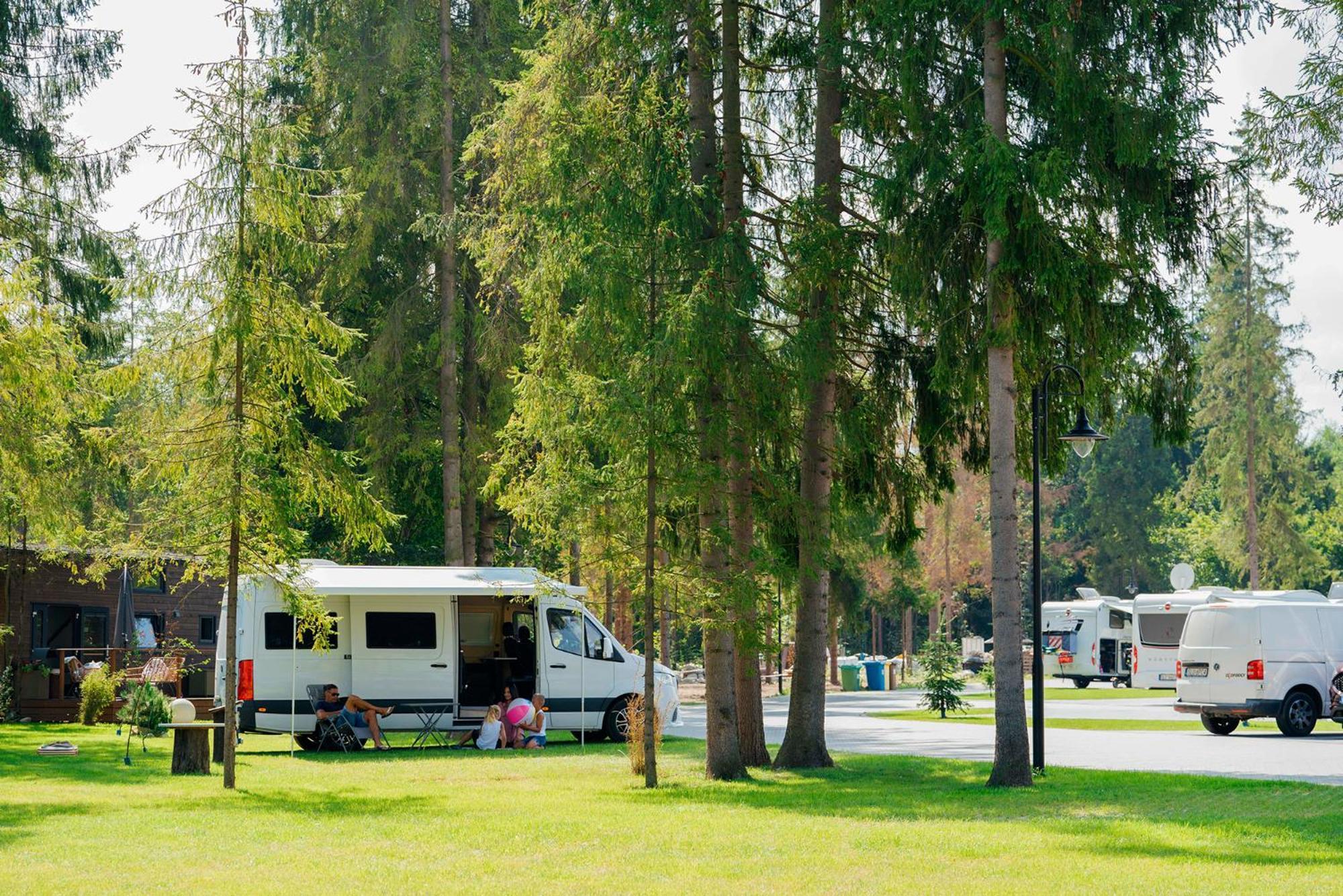 ホテル Camp Goracy Potok - Parcele Kamperowe シャフラリ エクステリア 写真